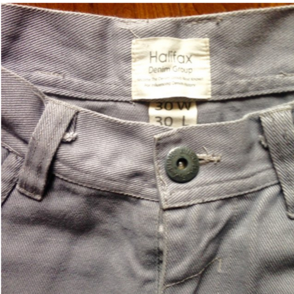 Halifax Denim Group Gray  Straight Leg Jeans - Picture 4 of 7